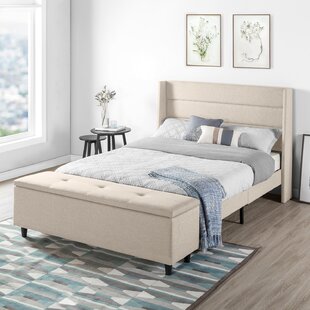 galnares queen platform bed